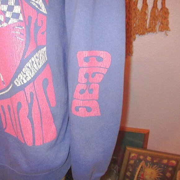 Grateful Dead Head Sweatshirt Size M Psychedelic Groovy Grunge Urban Outfitters - Picture 3 of 12